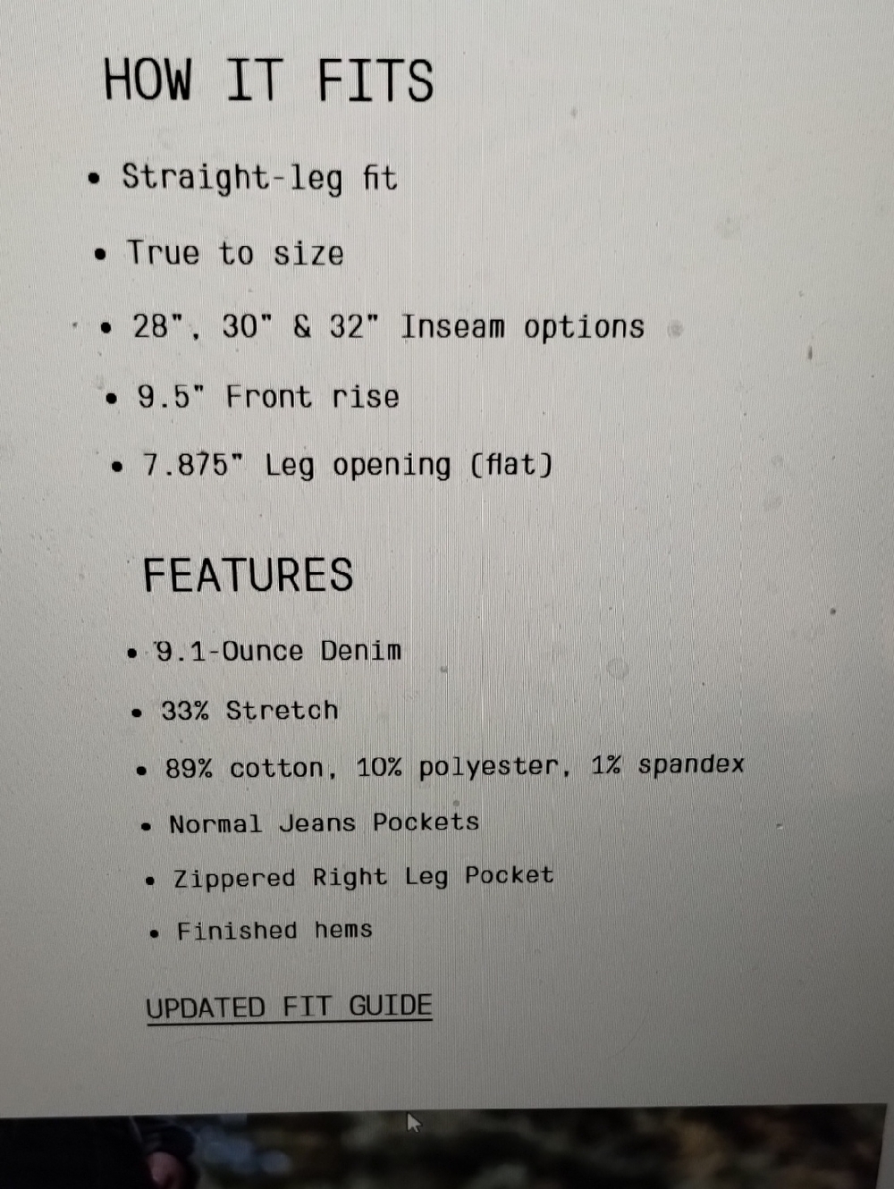 Ripton Superlite Jeans Dune Brown 27x28 Excellent Condition - Picture 8 of 11